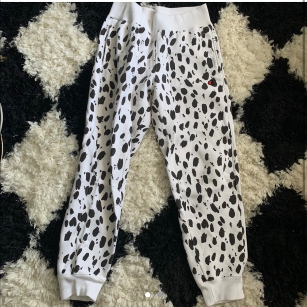 champion dotted sweats